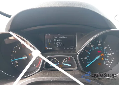 2016 Ford Escape S из США, поврежденный, VIN 1FMCU0F75GUB52134